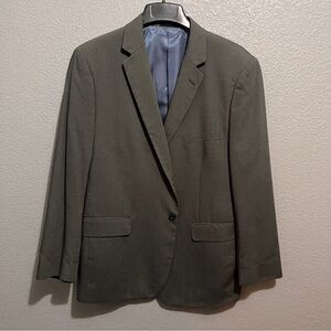 Classic Men's Blazer - Gray Pinstripe